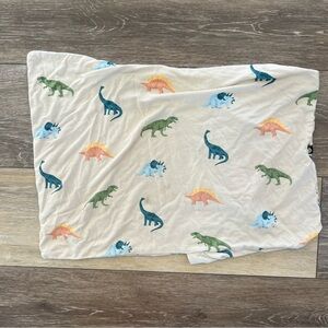 Kyte Baby Toddler Pillowcase in Ecru Roar 🦖